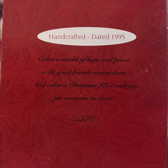 1995 Hallmark Colorful World Crayola Multicultural Pack Mouse Ornament - Picture 3 of 3